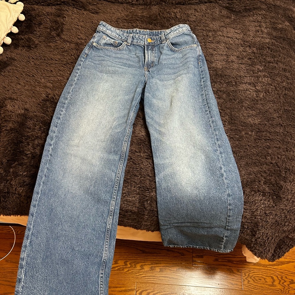 Divided Blue Flare & Wide Leg Jeans